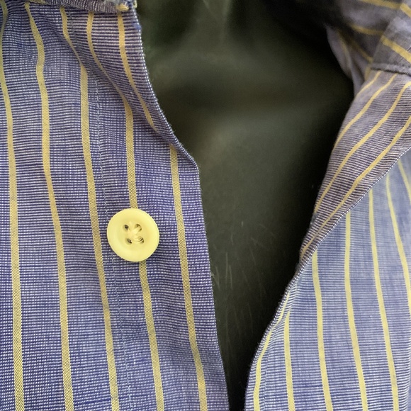 Burberry Shirts Burberry Striped Dress Shirt 7 Neck 35 Sleeve Vintage Gently Worn Buttons